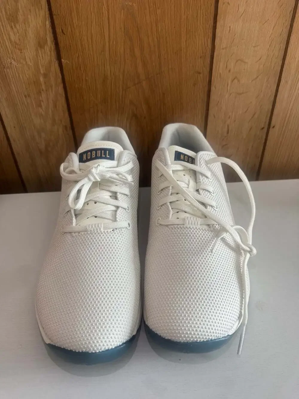 NOBULL Outwork Trainers Pearl White Shoes Men's Size 13 (Model FSFLCTPCWHT)
